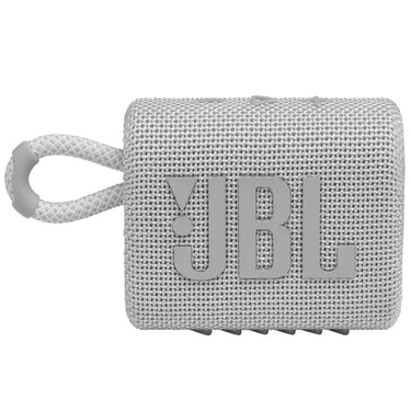 JBL GO3 mini Portable + Loud Bluetooth Speaker - White